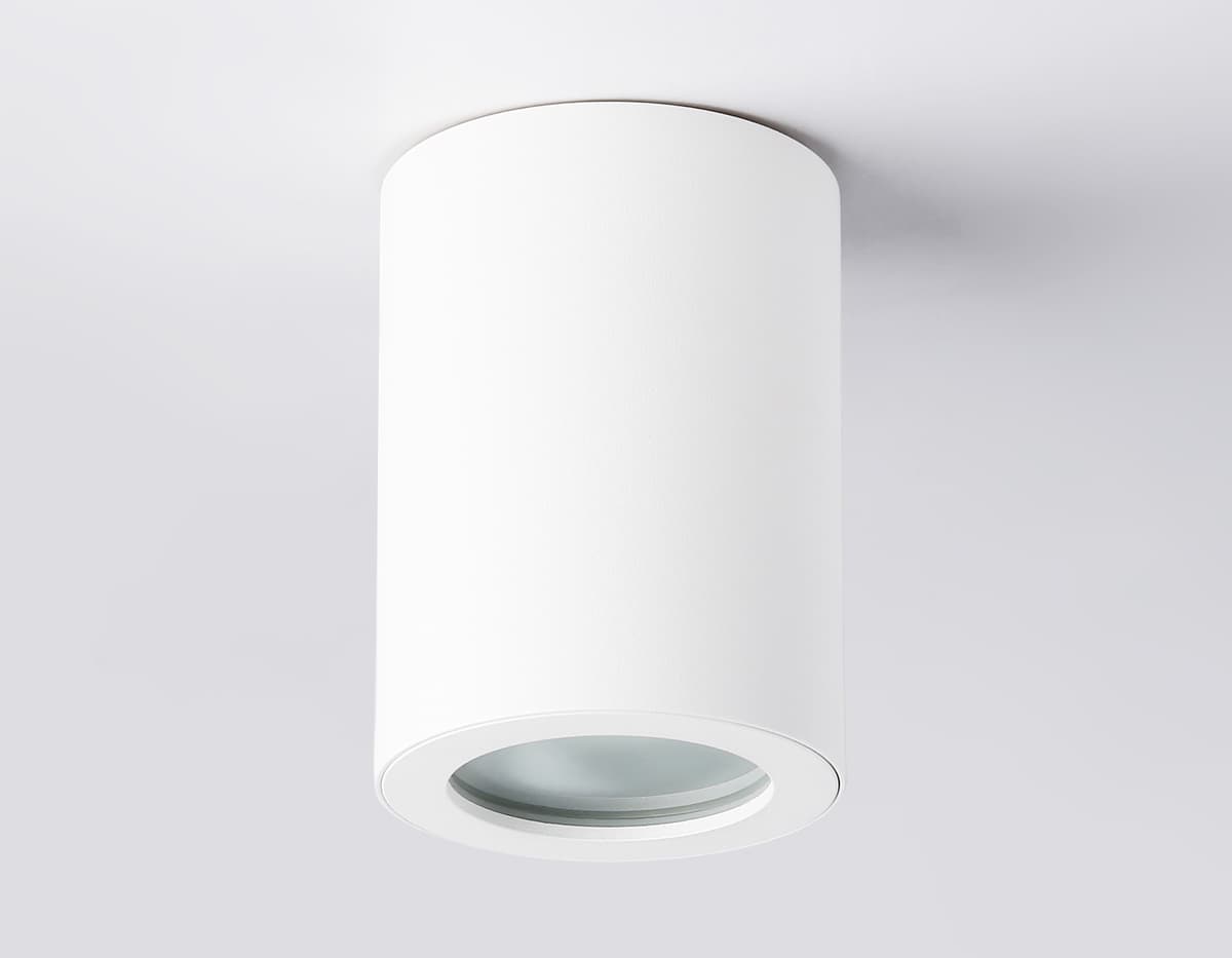 Светильник накладной со сменной лампой GU10 TN22797 WH белый IP44 GU10 max 12W D65*90 Ambrella Light 9