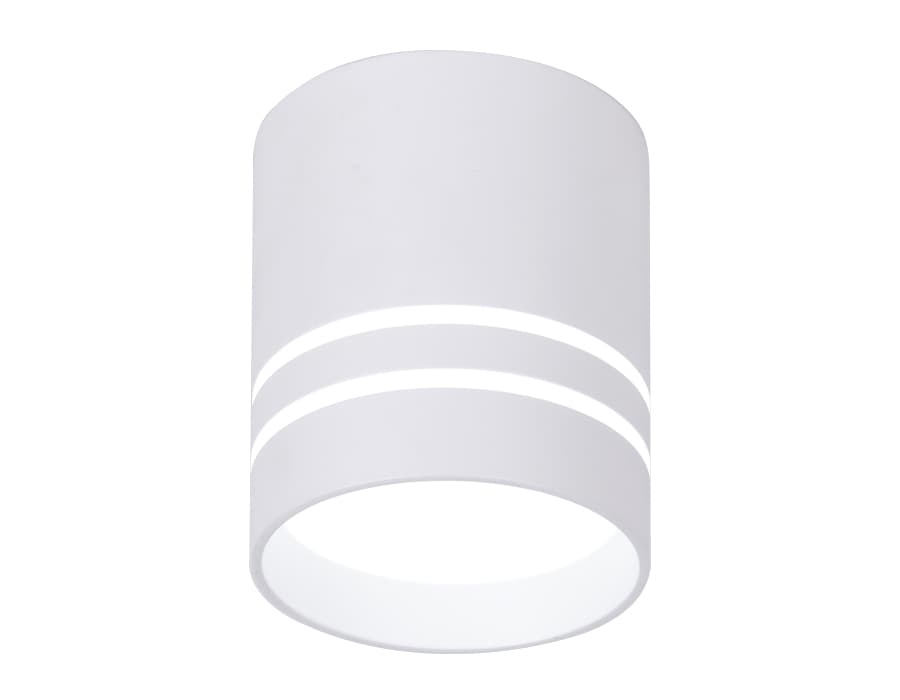 Накладной светодиодный точечный светильник TN240 WH/S белый/песок LED 4200K 12W D80*100 Ambrella Light 5