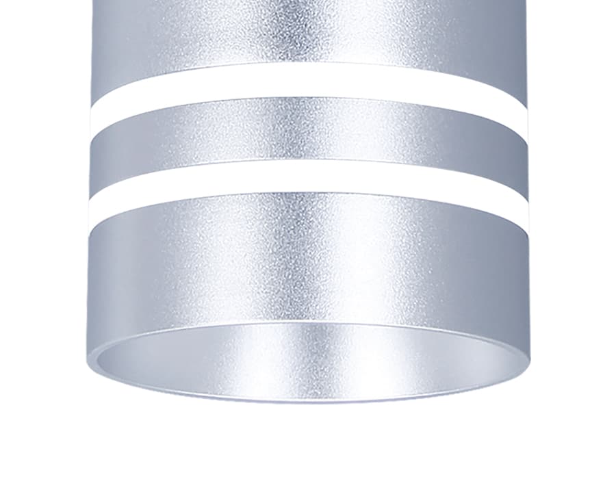 Подвесной точечный светодиодный светильник TN251 SL/S серебро/песок LED 4200K 12W D70*290 Ambrella Light 8