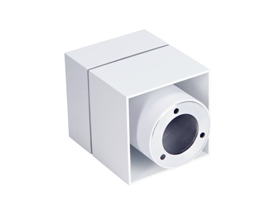 Накладной светодиодный точечный светильник TN257 WH/S белый/песок LED 4200K 7W 80*80*100 Ambrella Light 10
