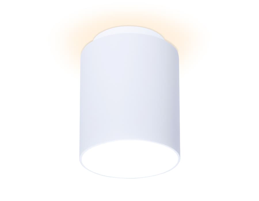 Накладной светодиодный точечный светильник TN260 WH/S белый/песок LED 4200K 7W D80*100 Ambrella Light 4