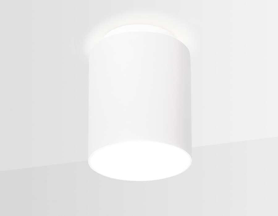 Накладной светодиодный точечный светильник TN260 WH/S белый/песок LED 4200K 7W D80*100 Ambrella Light 5