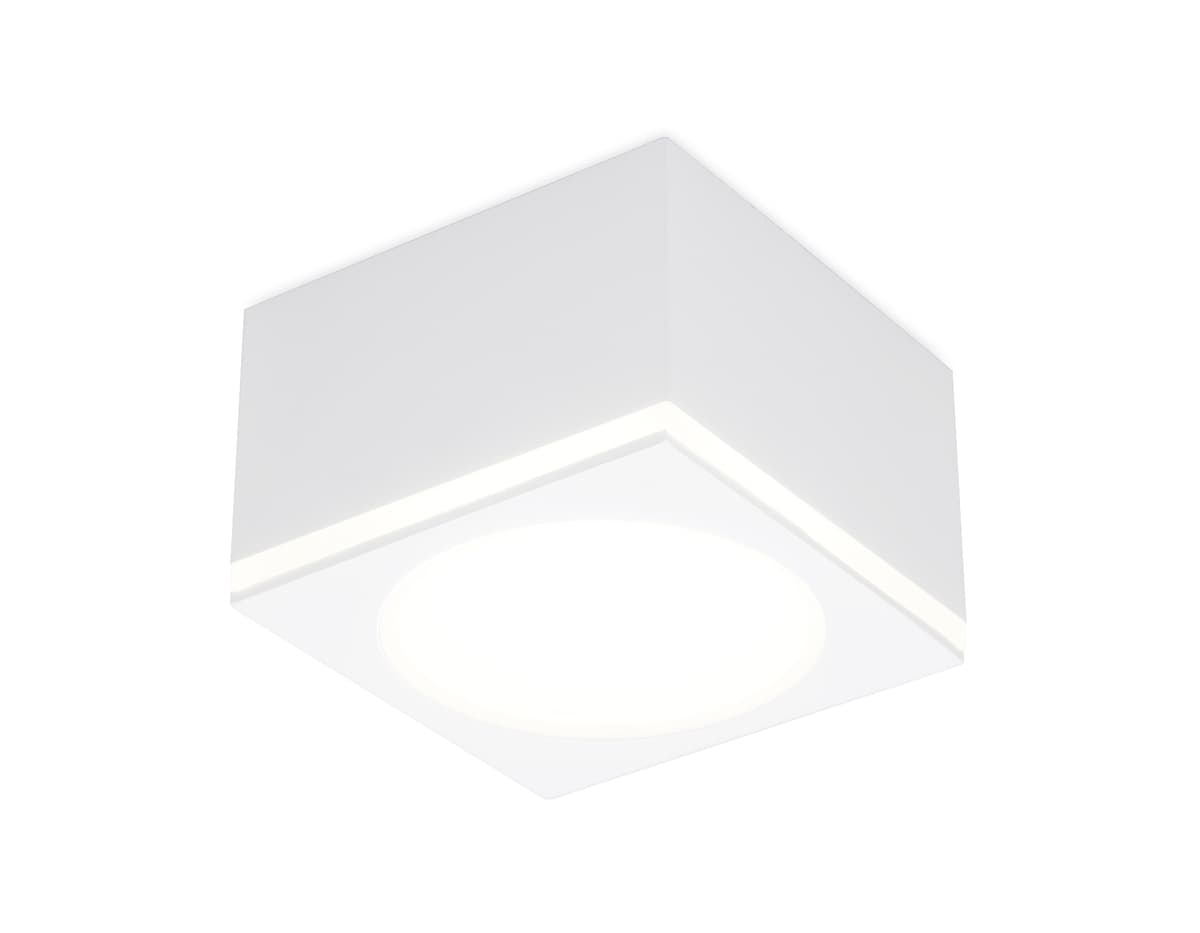 Накладной светодиодный точечный светильник TN266 WH белый LED 4200K 12W 96*96*70 Ambrella Light 8