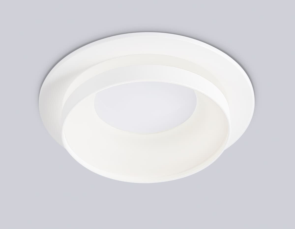 Встраиваемый точечный светильник GU5.3 TN30707 WH белый GU5.3 D92*36 Ambrella Light 10