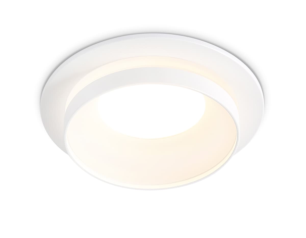 Встраиваемый точечный светильник GU5.3 TN30707 WH белый GU5.3 D92*36 Ambrella Light 8