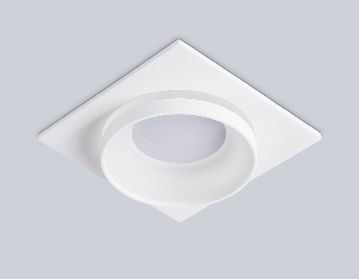 Встраиваемый точечный светильник GU5.3 TN30709 WH белый GU5.3 92*92*36 Ambrella Light 10