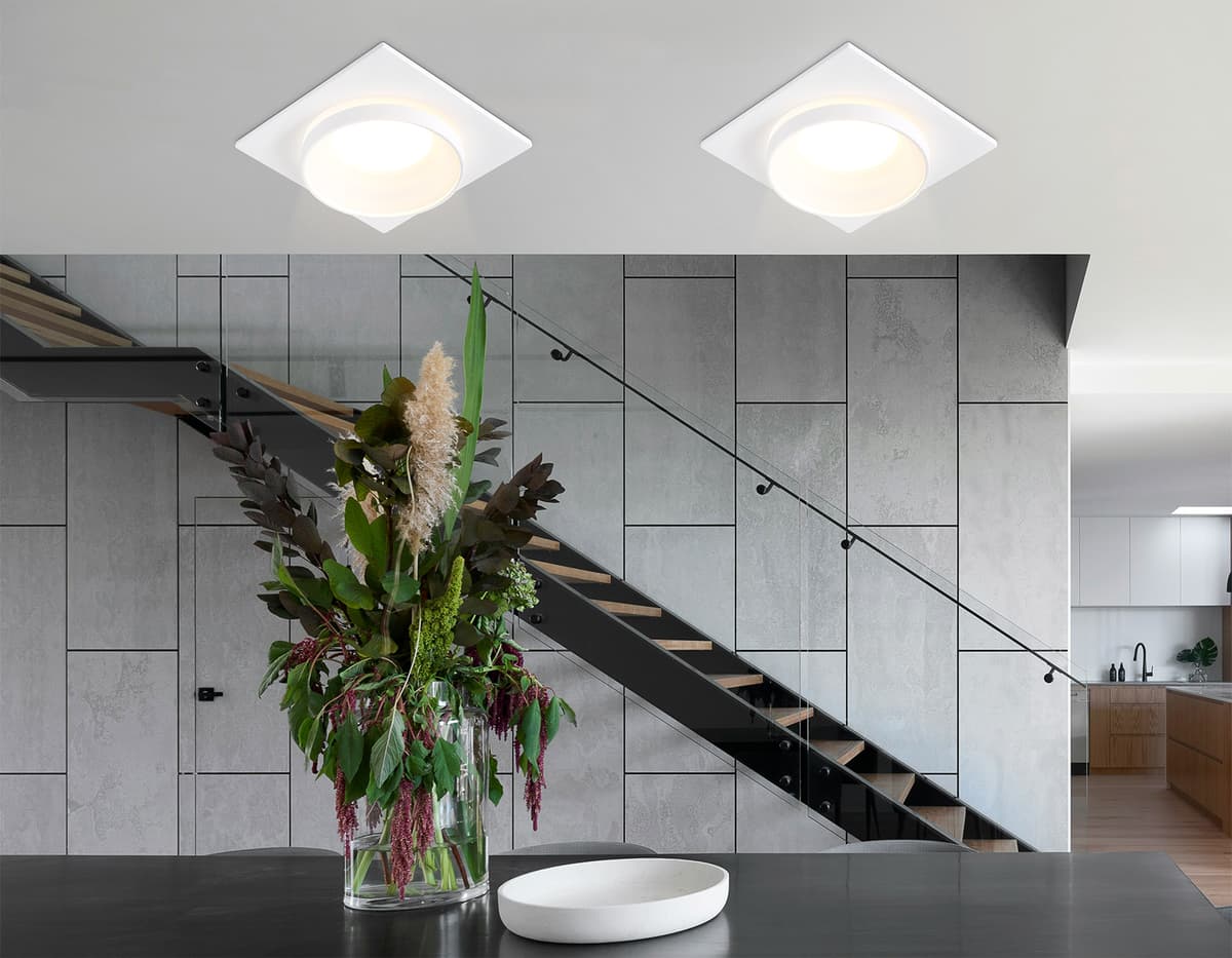 Встраиваемый точечный светильник GU5.3 TN30709 WH белый GU5.3 92*92*36 Ambrella Light 13