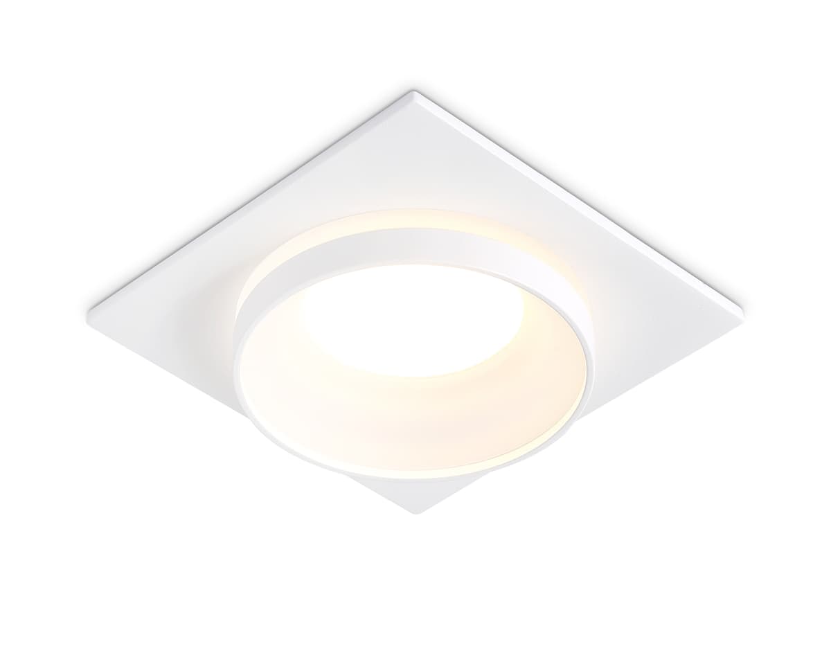 Встраиваемый точечный светильник GU5.3 TN30709 WH белый GU5.3 92*92*36 Ambrella Light 8