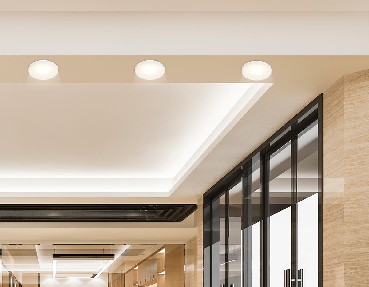 Встраиваемый точечный светильник GU5.3 TN3200 WH белый GU5.3 D92*32 Ambrella Light 11