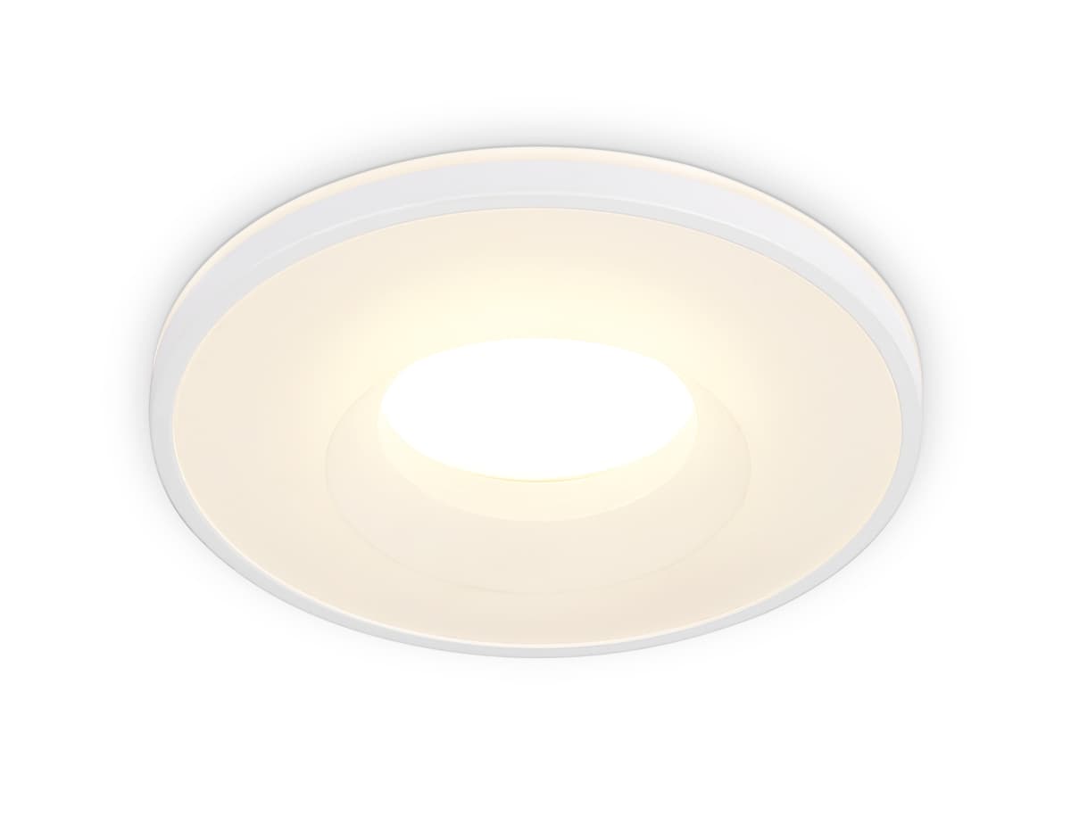 Встраиваемый точечный светильник GU5.3 TN3200 WH белый GU5.3 D92*32 Ambrella Light 7