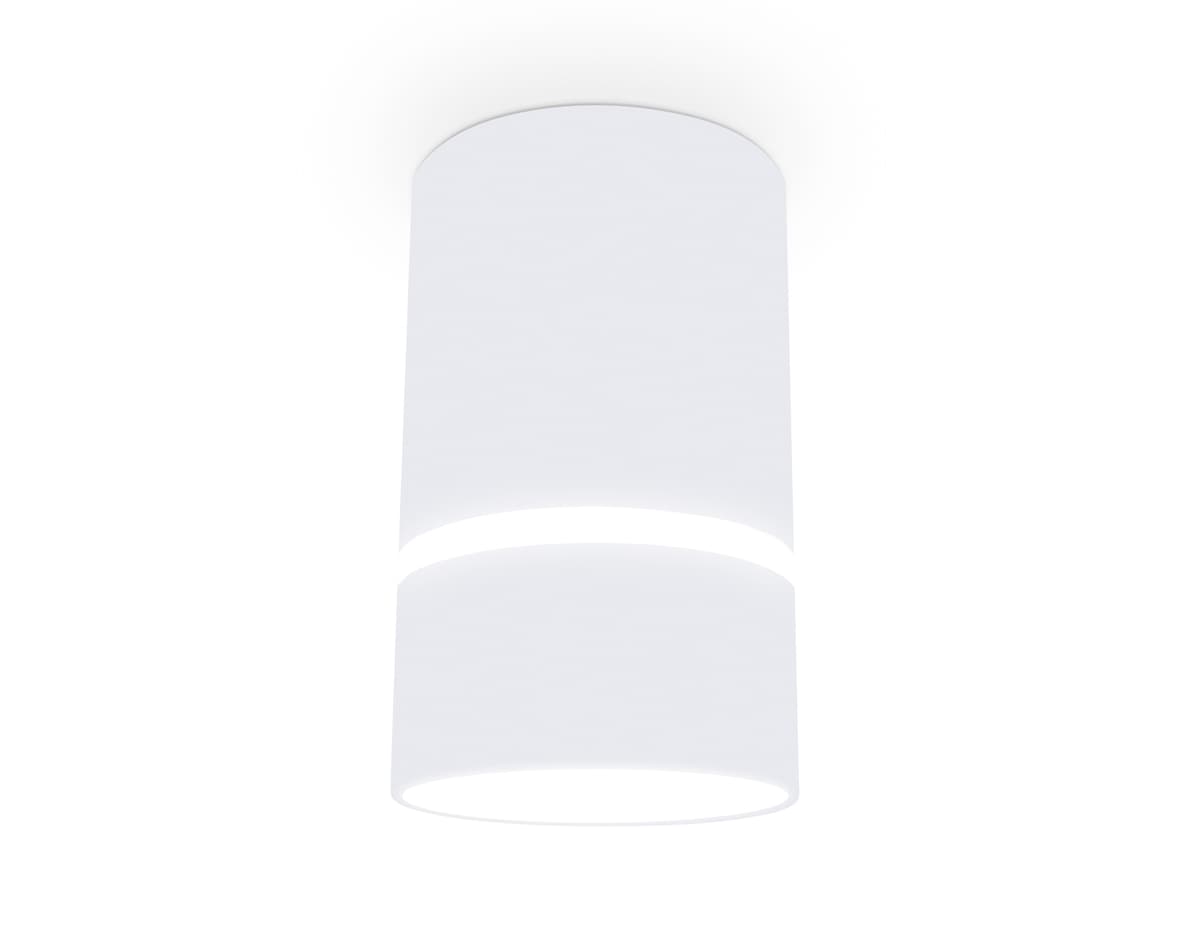Накладной точечный светильник с акрилом TN3411 SWH белый песок GU5.3 D65*105 Ambrella Light 7
