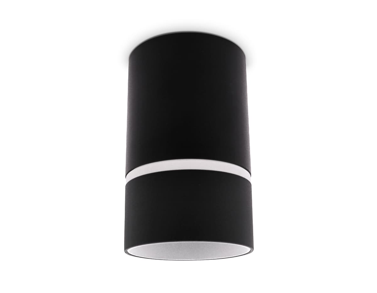 Накладной точечный светильник с акрилом TN3412 SBK черный песок GU5.3 D65*105 Ambrella Light 10