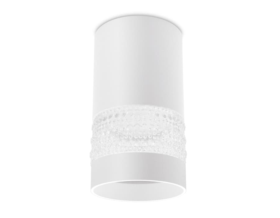 Накладной точечный светильник GU5.3 TN370 SWH белый песок GU5.3 D65*117 Ambrella Light 6