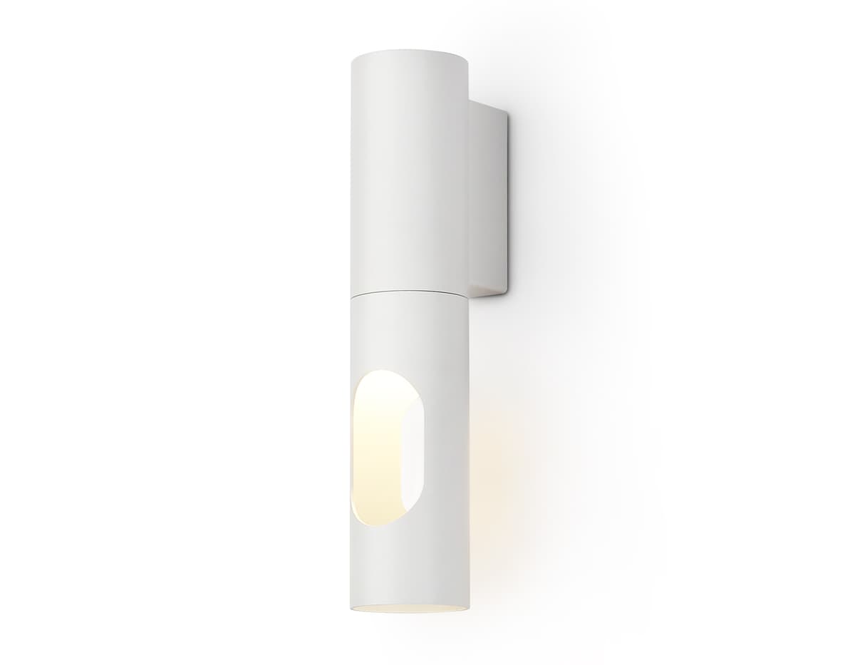 Светильник настенный со сменной лампой GU10 TN5101 WH белый GU10 max 12W 250*55*80 Ambrella Light 5
