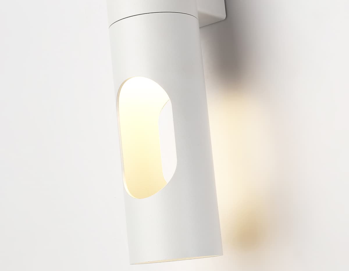 Светильник настенный со сменной лампой GU10 TN5101 WH белый GU10 max 12W 250*55*80 Ambrella Light 7