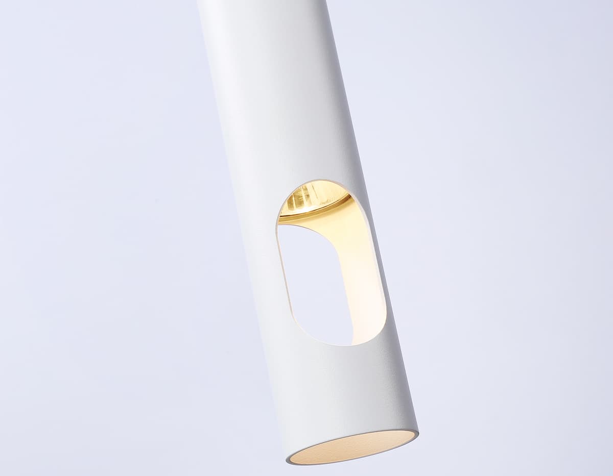 Светильник подвесной со сменной лампой GU10 TN5106 WH белый GU10 max 12W D55*1245 Ambrella Light 10