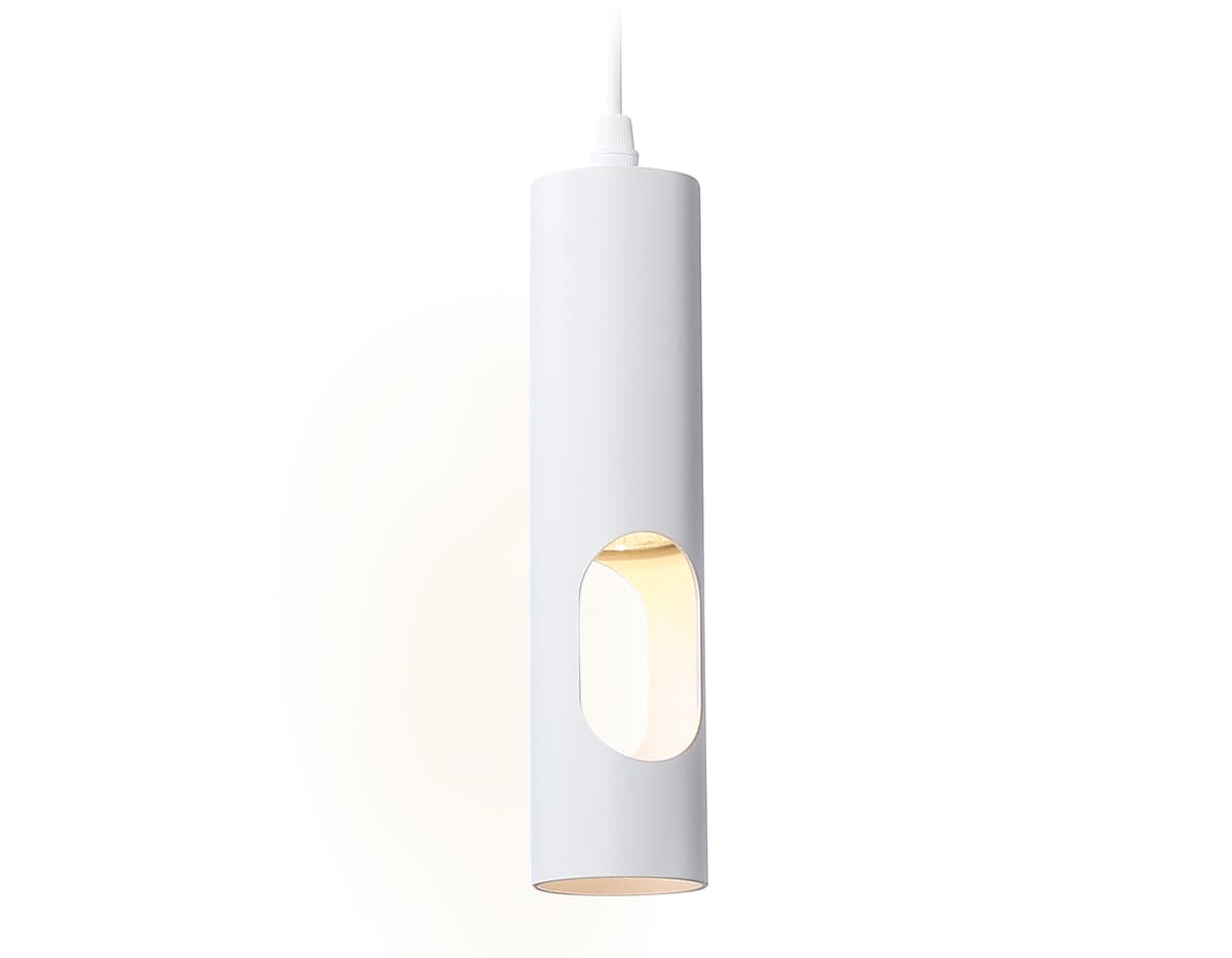 Светильник подвесной со сменной лампой GU10 TN5106 WH белый GU10 max 12W D55*1245 Ambrella Light 7