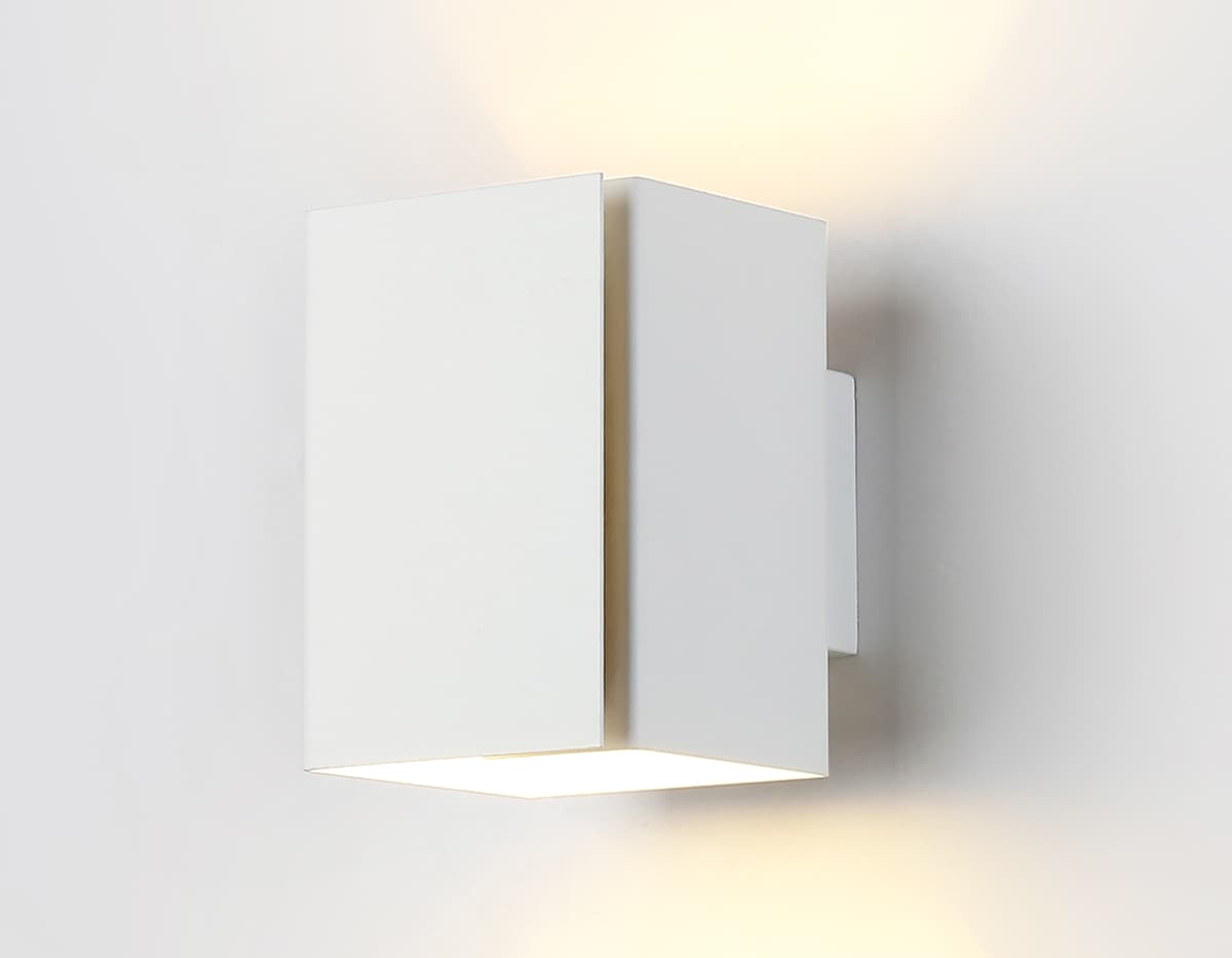 Светильник настенный со сменной лампой G9 TN5115 WH белый G9 max 40W 120*80*105 Ambrella Light 6