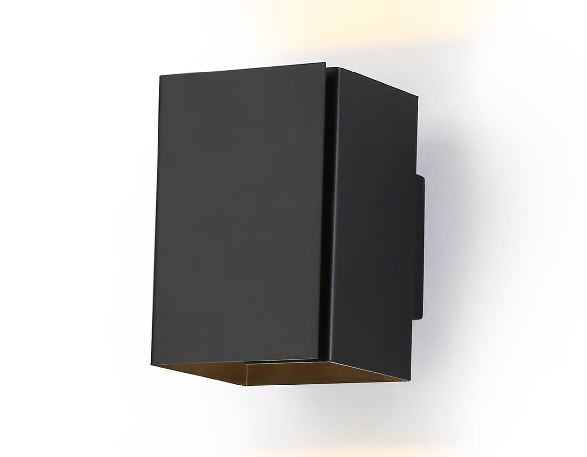 Светильник настенный со сменной лампой G9 TN5118 BK черный G9 max 40W 120*80*105 Ambrella Light 5