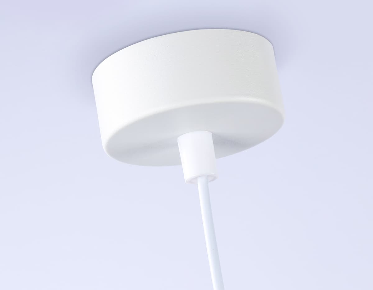 Светильник подвесной со сменной лампой G9 TN5122 WH белый E27 max 40W 80*80*1150 Ambrella Light 10