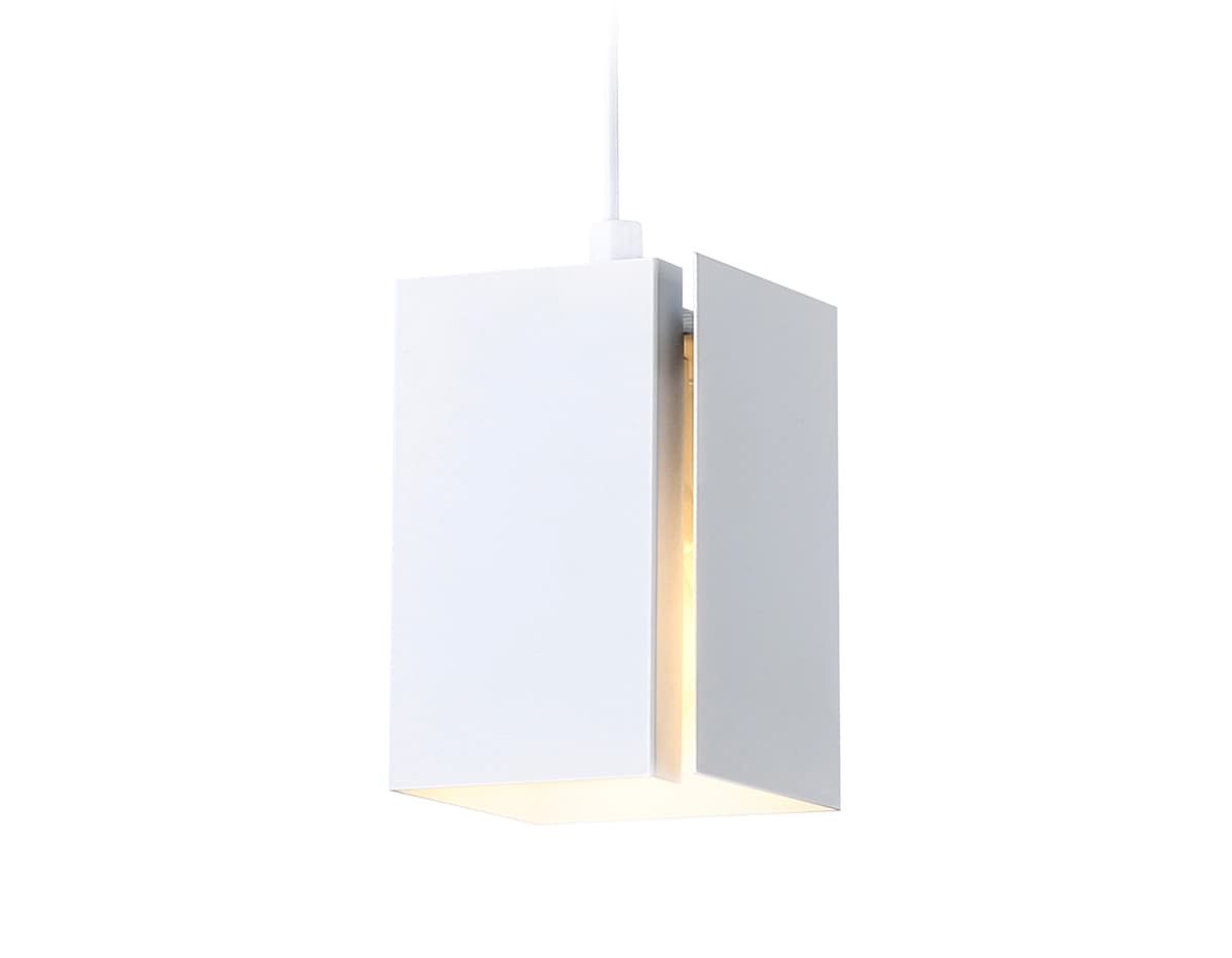Светильник подвесной со сменной лампой G9 TN5122 WH белый E27 max 40W 80*80*1150 Ambrella Light 7