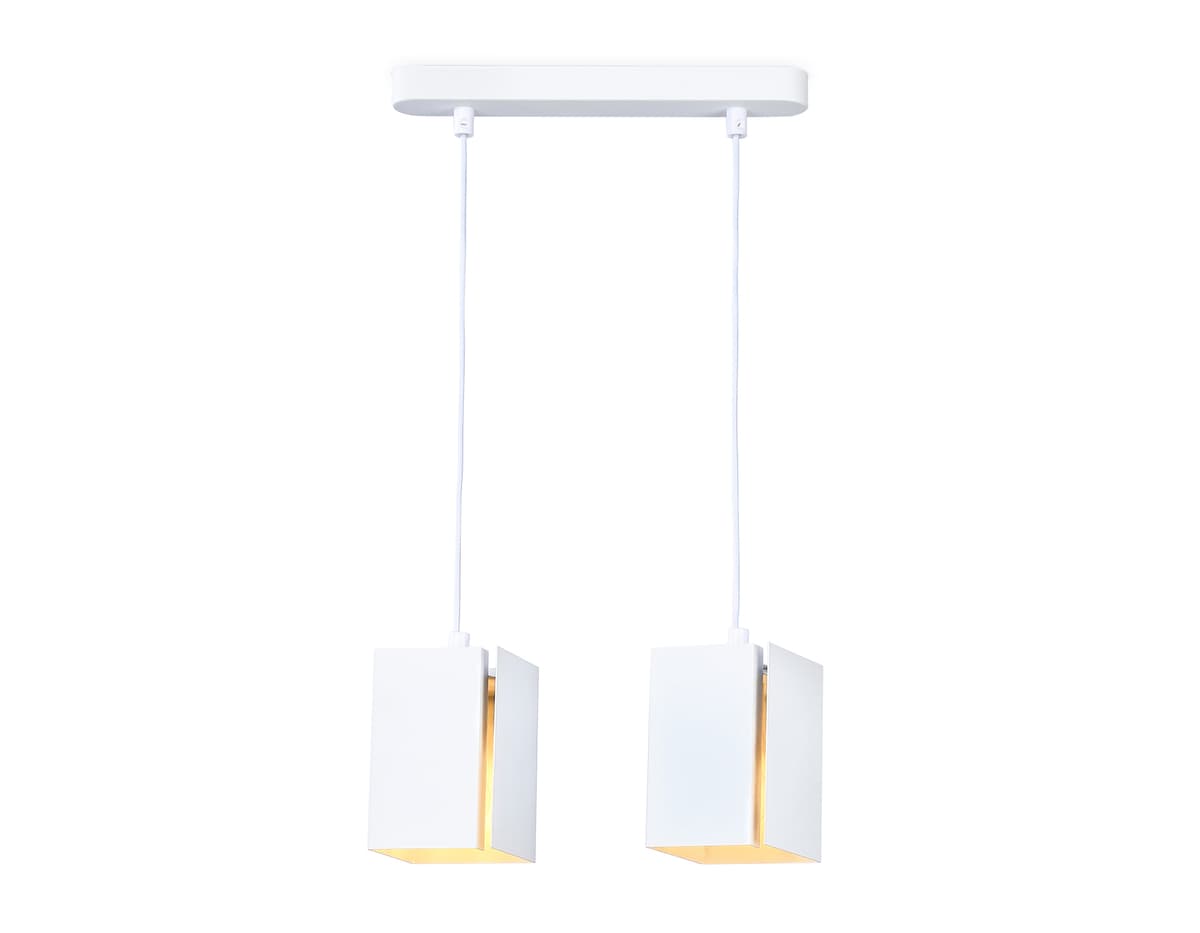 Светильник подвесной со сменной лампой G9 TN5131/2 WH белый E27/2 max 40W 260*80*1150 Ambrella Light 7