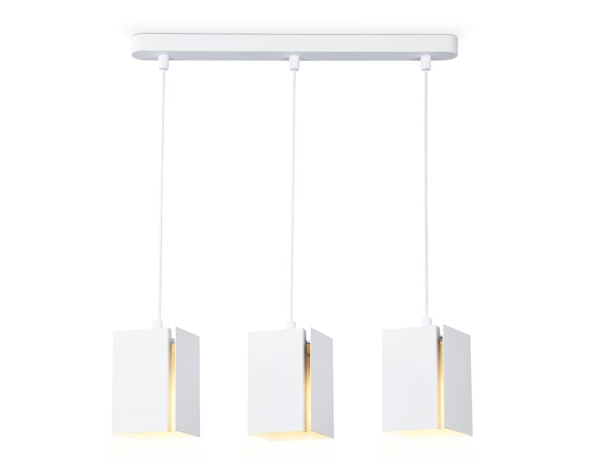 Светильник подвесной со сменной лампой G9 TN5138/3 WH белый E27/3 max 40W 400*80*1150 Ambrella Light 6