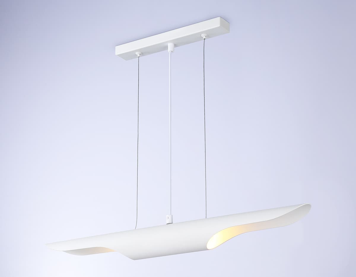 Светильник подвесной со сменной лампой E27 TN5155/2 WH белый E27/2 max 40W 600*60*1100 Ambrella Light 12