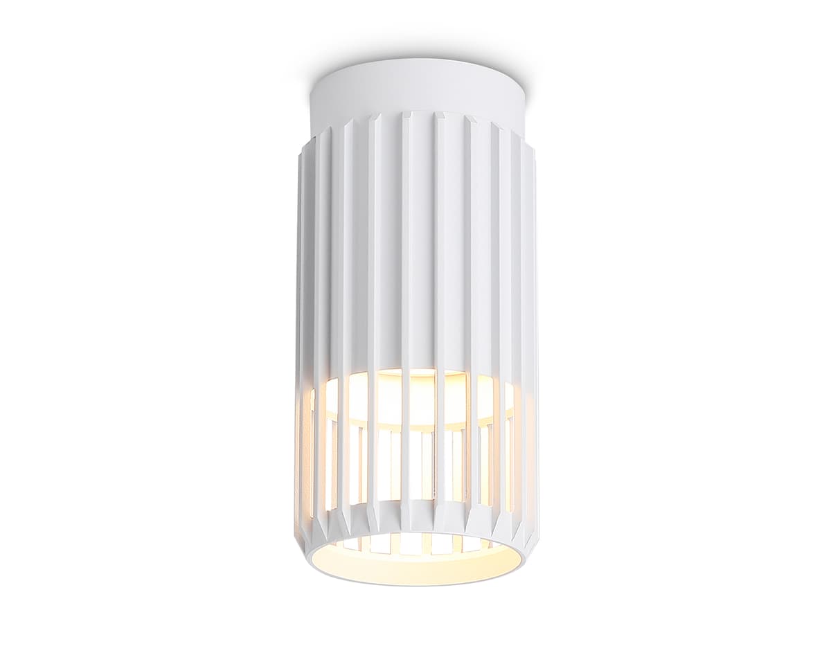 Накладной светильник со сменной лампой GU10 TN51672 WH белый GU10 D60*120 Ambrella Light 5