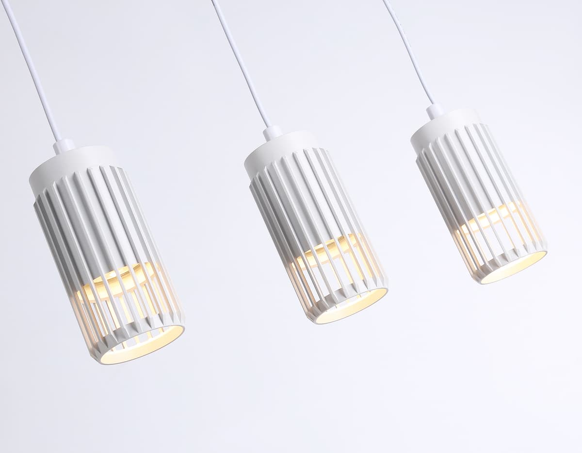 Подвесной светильник со сменной лампой GU10 TN51698/3 WH белый GU10/3 400*60*1120 Ambrella Light 6