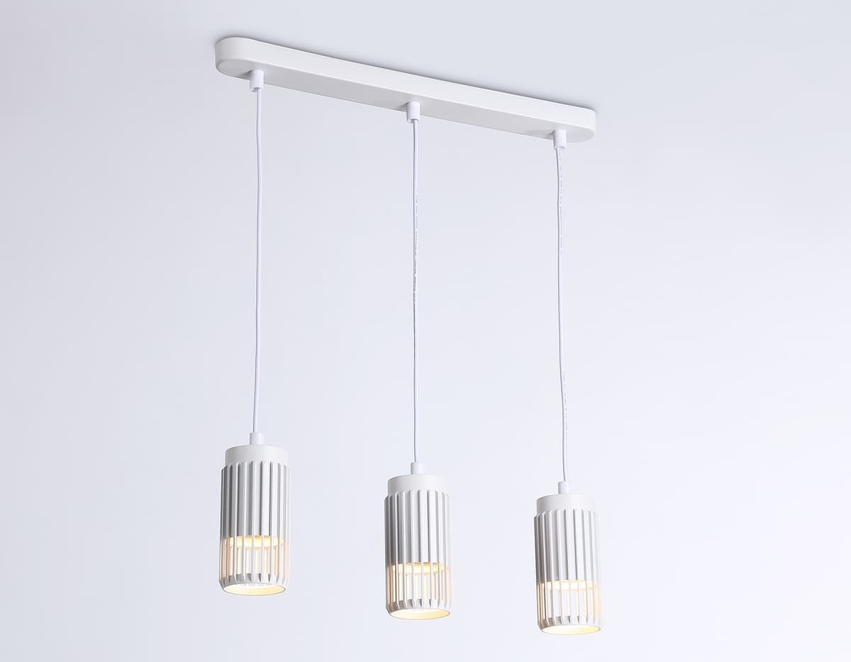 Подвесной светильник со сменной лампой GU10 TN51698/3 WH белый GU10/3 400*60*1120 Ambrella Light 7