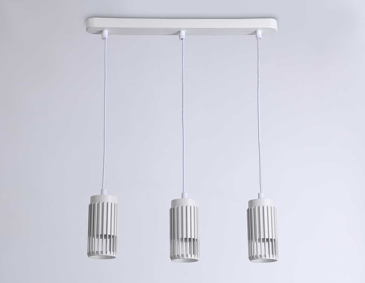 Подвесной светильник со сменной лампой GU10 TN51698/3 WH белый GU10/3 400*60*1120 Ambrella Light 8