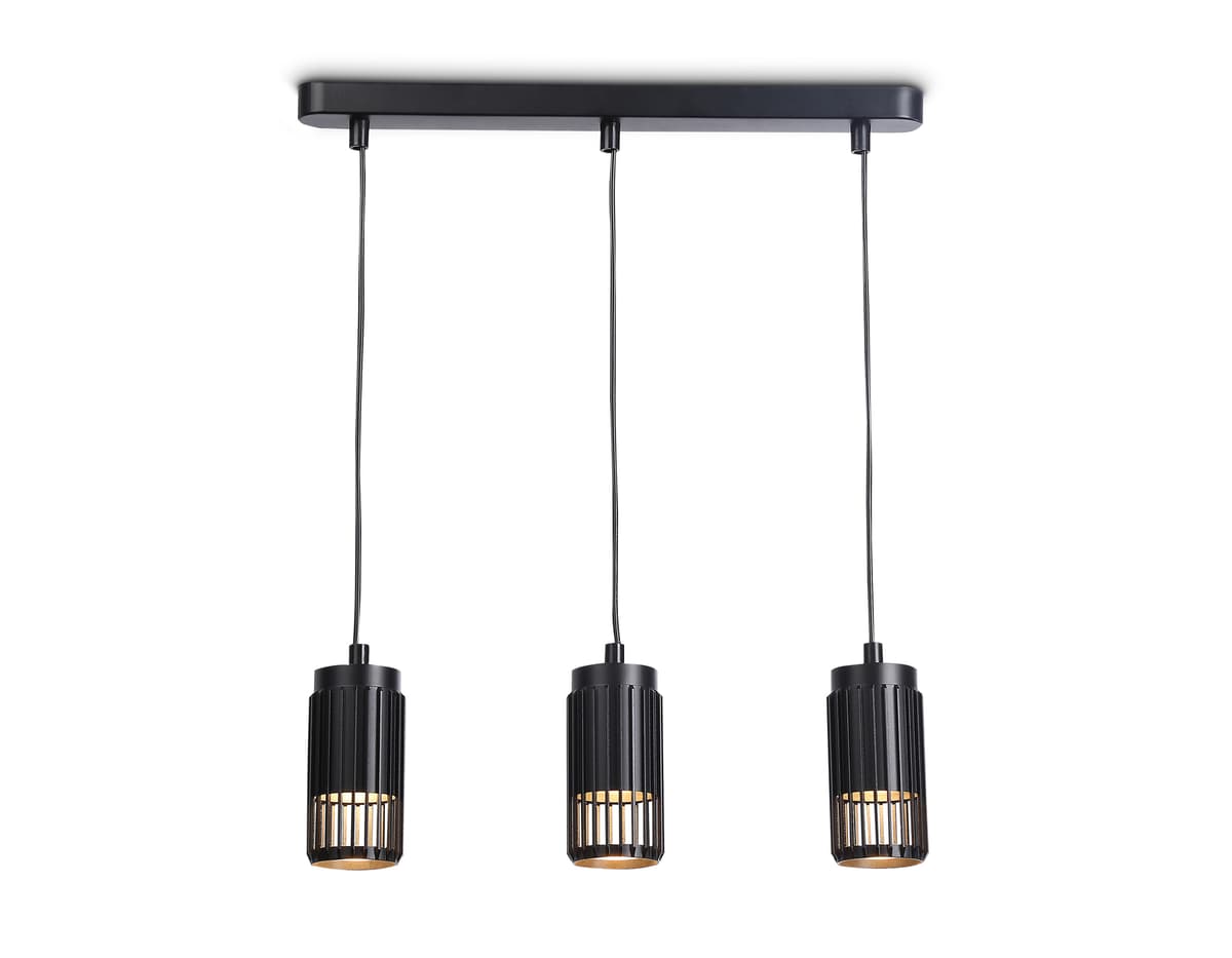 Подвесной светильник со сменной лампой GU10 TN51699/3 BK черный GU10/3 400*60*1120 Ambrella Light 5