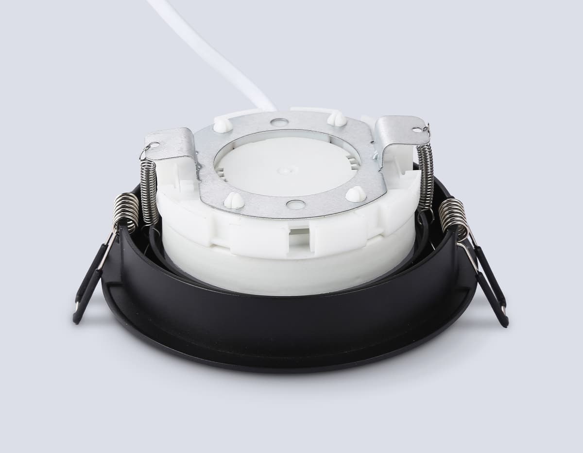 Встраиваемый точечный светильник GX53 TN51802 BK черный GX53 max 15W D110*23 Ambrella Light 11