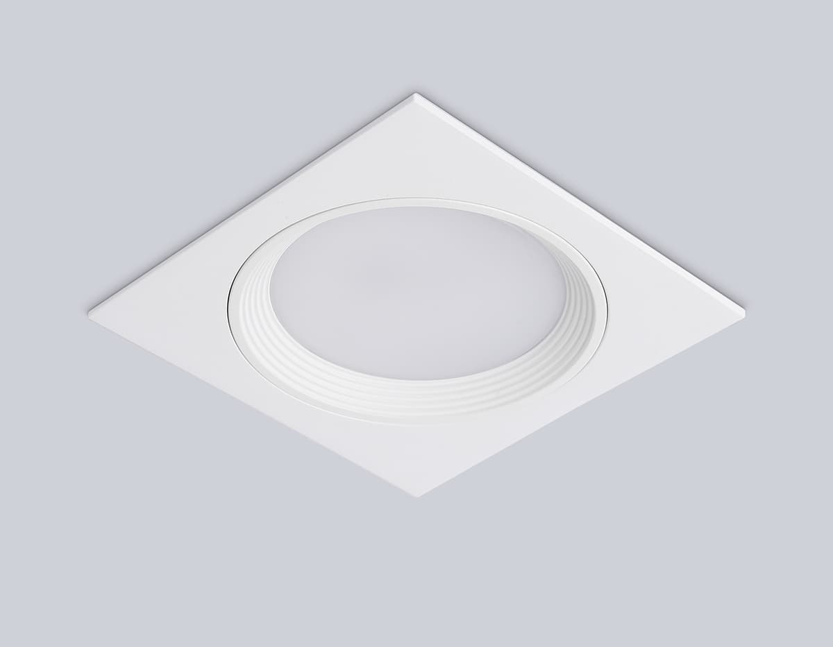 Встраиваемый точечный светильник GX53 TN51803 WH белый GX53 max 15W 110*110*23 Ambrella Light 10