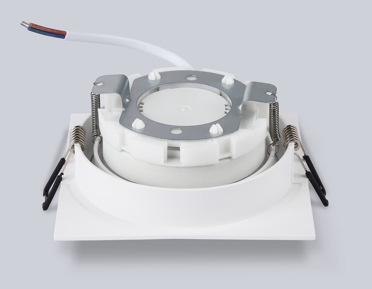 Встраиваемый точечный светильник GX53 TN51803 WH белый GX53 max 15W 110*110*23 Ambrella Light 11