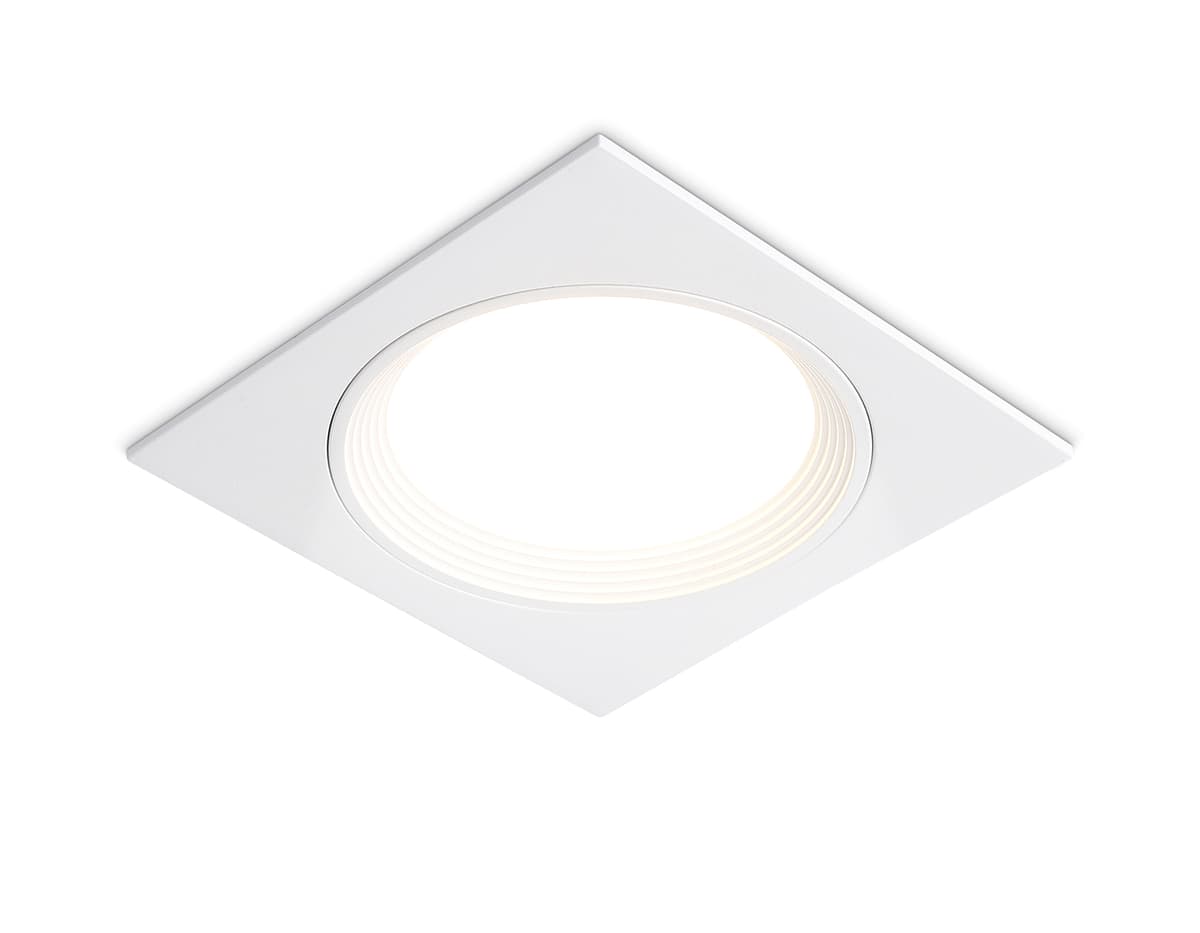 Встраиваемый точечный светильник GX53 TN51803 WH белый GX53 max 15W 110*110*23 Ambrella Light 8