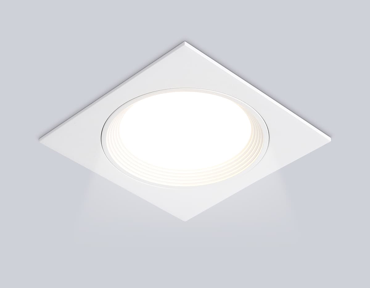 Встраиваемый точечный светильник GX53 TN51803 WH белый GX53 max 15W 110*110*23 Ambrella Light 9