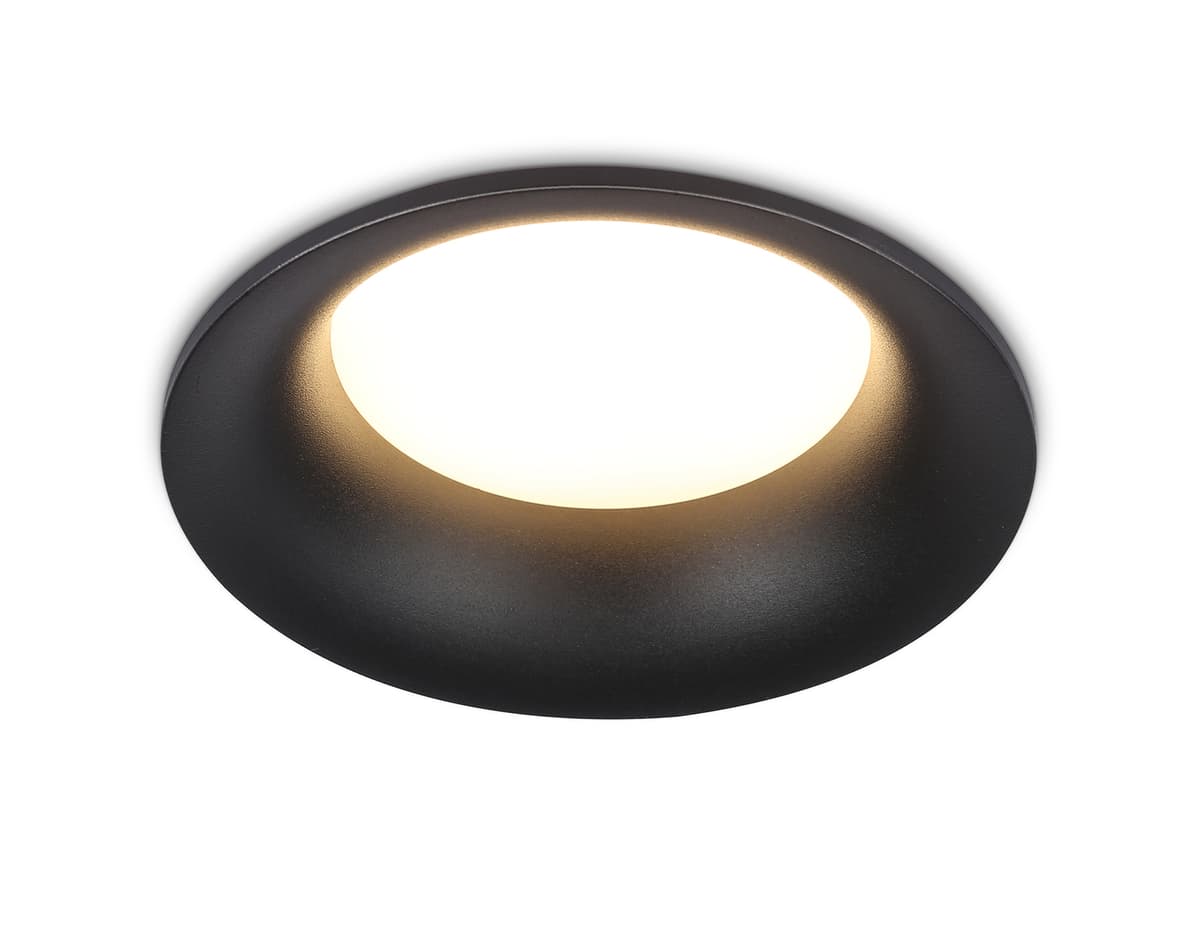 Встраиваемый точечный светильник GX53 TN51811 BK черный GX53 max 15W D105*36 Ambrella Light 8