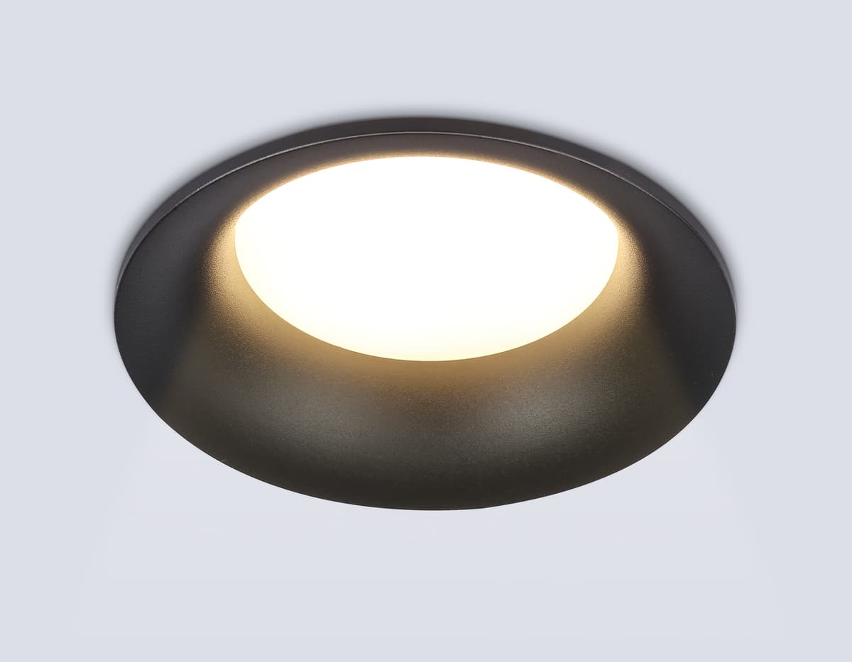 Встраиваемый точечный светильник GX53 TN51811 BK черный GX53 max 15W D105*36 Ambrella Light 9