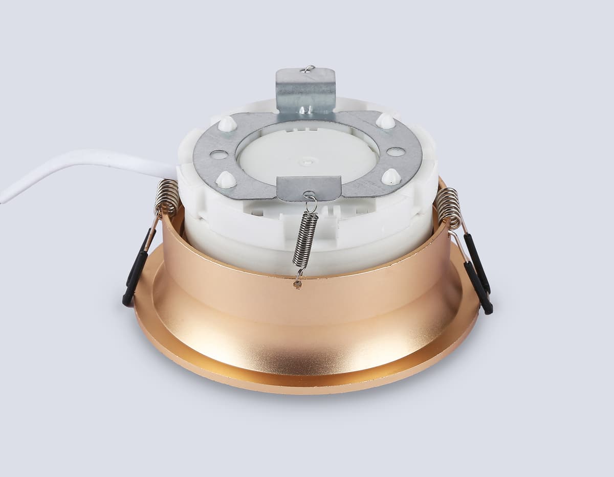 Встраиваемый точечный светильник GX53 TN51812 GD золото GX53 max 15W D105*36 Ambrella Light 11