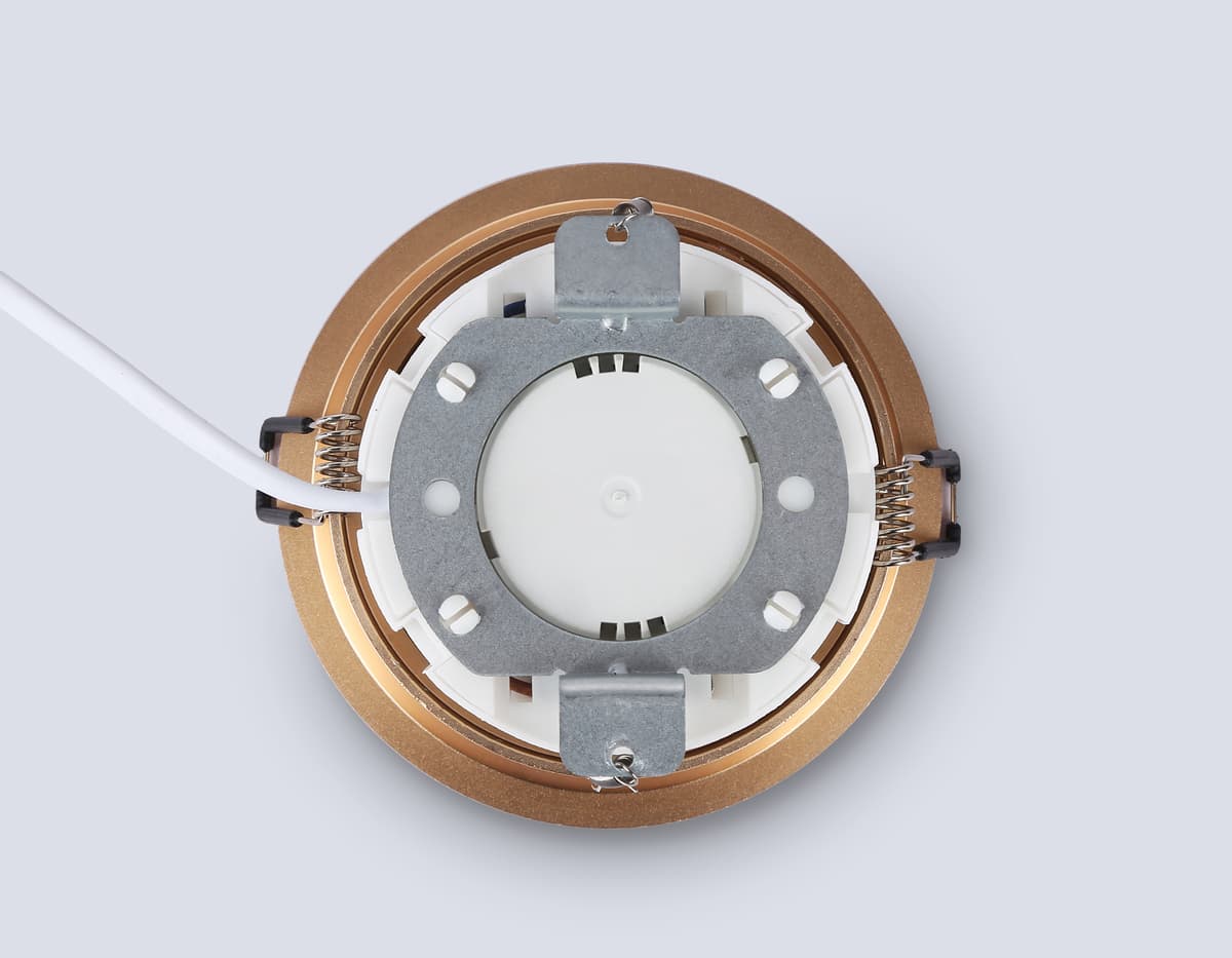 Встраиваемый точечный светильник GX53 TN51812 GD золото GX53 max 15W D105*36 Ambrella Light 12