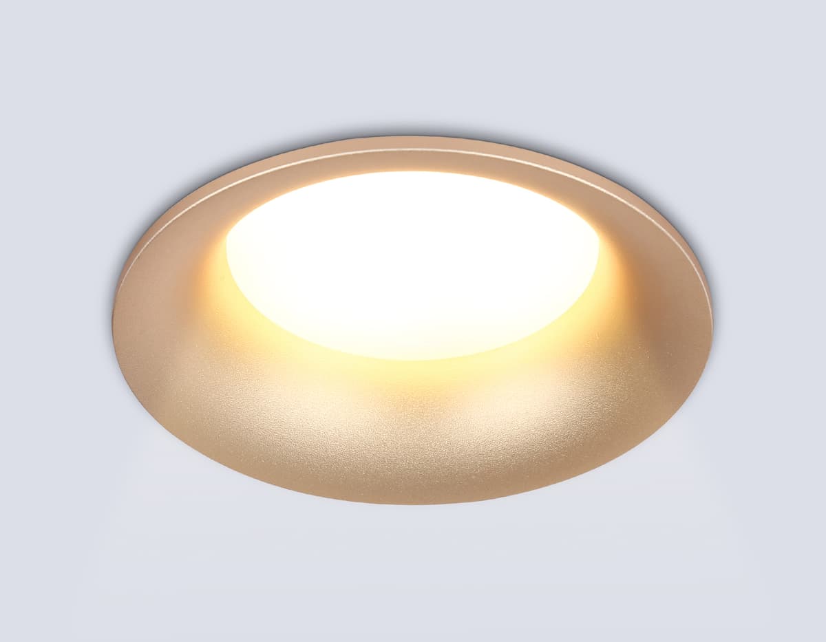 Встраиваемый точечный светильник GX53 TN51812 GD золото GX53 max 15W D105*36 Ambrella Light 9