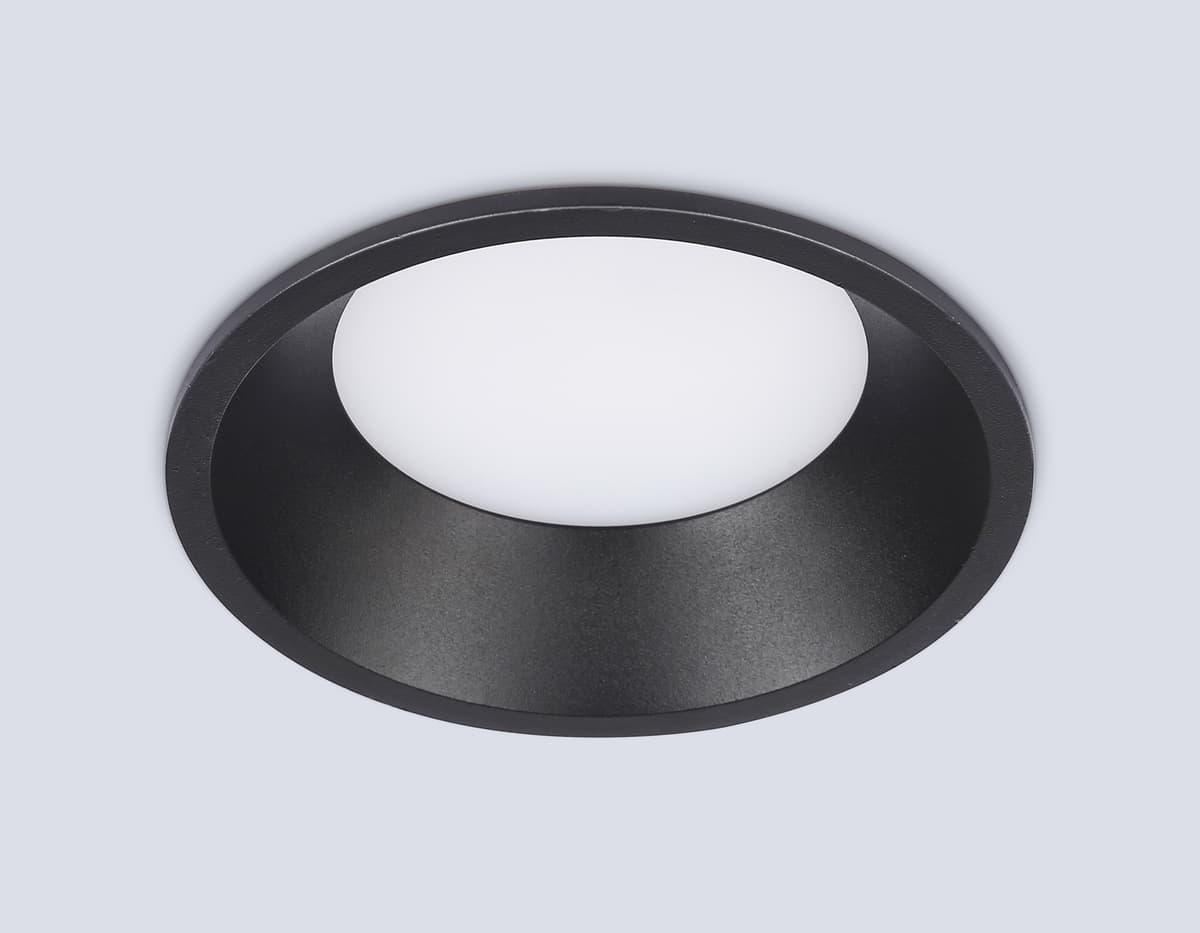 Встраиваемый точечный светильник GX53 TN51814 BK черный GX53 max 15W D105*36 Ambrella Light 10