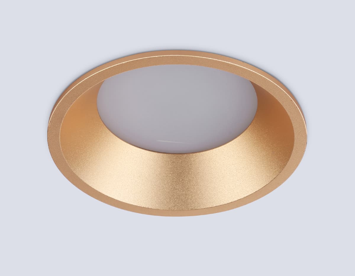 Встраиваемый точечный светильник GX53 TN51815 GD золото GX53 max 15W D105*36 Ambrella Light 10