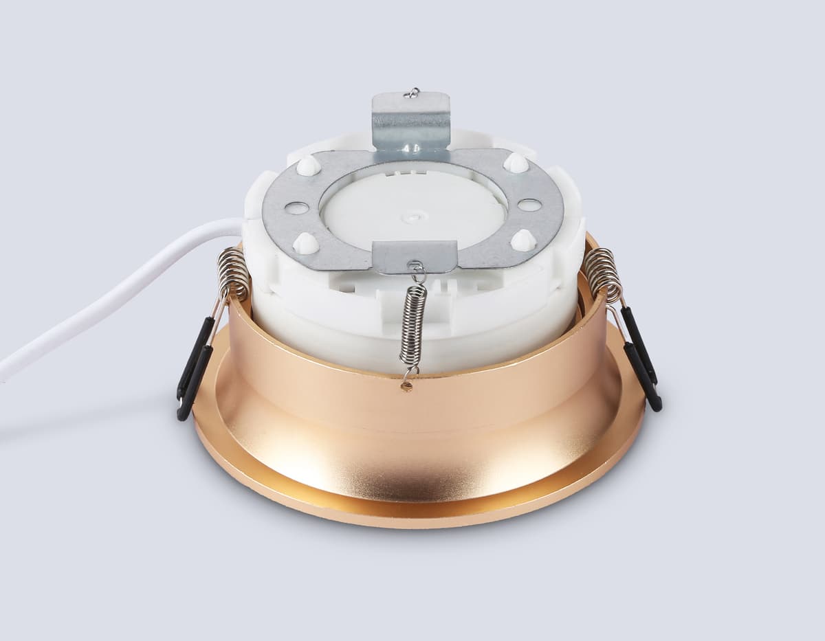 Встраиваемый точечный светильник GX53 TN51815 GD золото GX53 max 15W D105*36 Ambrella Light 11