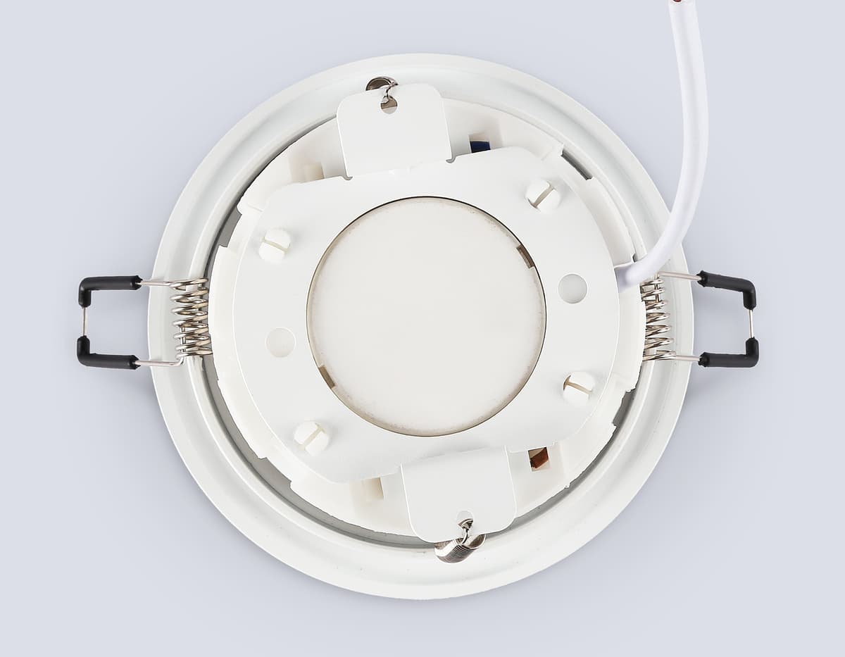 Светильник встраиваемый со сменной лампой GX53 TN51816 WH белый IP20 GX53 D100*63 Ambrella Light 12