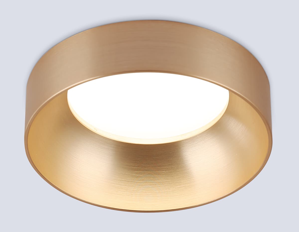 Светильник встраиваемый со сменной лампой GX53 TN51818 GD золото IP20 GX53 D100*63 Ambrella Light 9