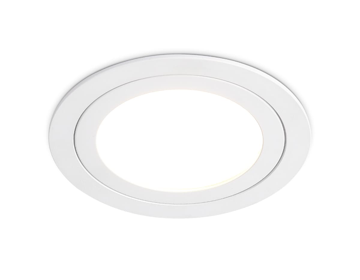 Встраиваемый точечный светильник GX53 TN51822 WH белый GX53 max 15W D110*39 Ambrella Light 8