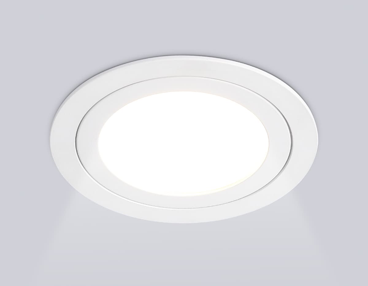 Встраиваемый точечный светильник GX53 TN51822 WH белый GX53 max 15W D110*39 Ambrella Light 9